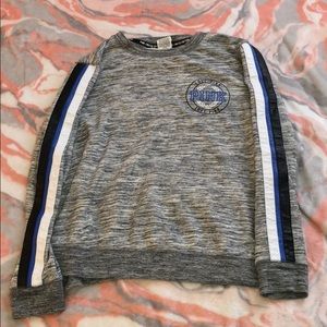 pink victoria secret sweatshirt